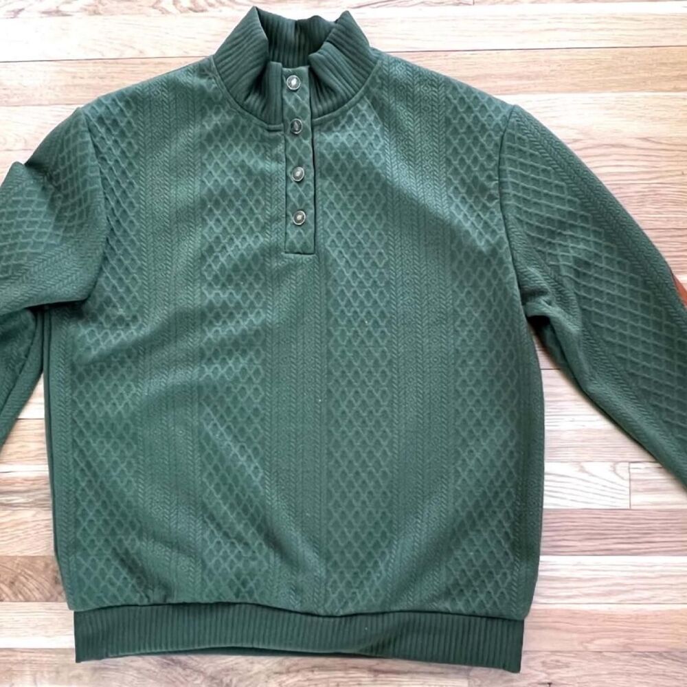 Other-stories Men's Green Jumper